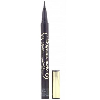 KissMe, Heroine Make, Bold Line Eyeliner, Waterproof, #01 Super Black, 0.014 fl oz (0.4 ml)