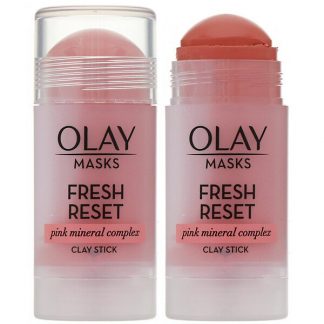 Olay, Fresh Reset, Pink Mineral Complex Clay Stick Mask, 1.7 oz (48 g)