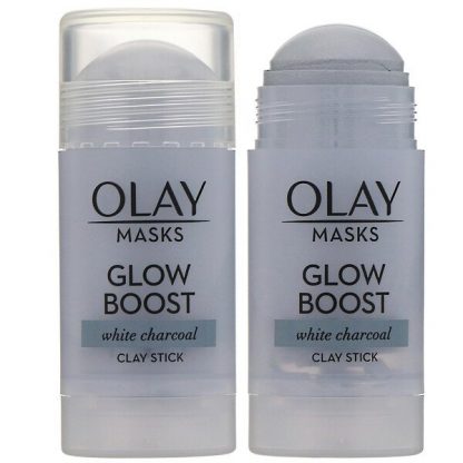 Olay, Masks, Glow Boost, White Charcoal Clay Stick Mask, 1.7 oz (48 g)