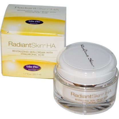 Life-flo, Radiant Skin HA, Revitalizing Skin Cream with Hyaluronic Acid, 1.7 fl oz (50.3 ml)
