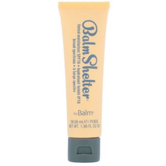 theBalm Cosmetics, Balm Shelter Tinted Moisturizer, SPF 18, Light Medium, 2.07 fl oz (58.68 ml)