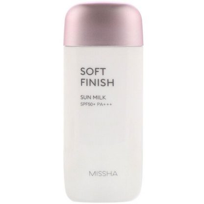 Missha, Soft Finish Sun Milk, SPF 50+ PA+++, 2.36 fl oz (70 ml)