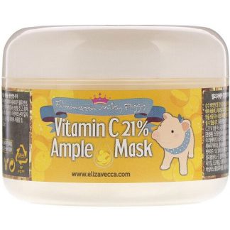 Elizavecca, Milky Piggy, Vitamin C 21% Ample Mask, 3.53 oz (100 g)