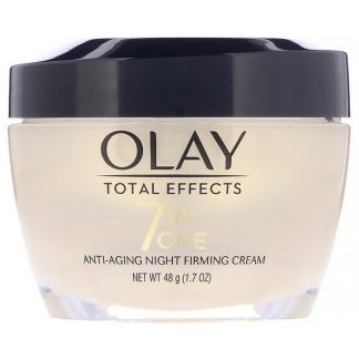 Olay, Total Effects, 7-in-One Anti-Aging Night Firming Cream, 1.7 oz (48 g)