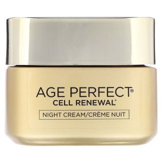 L'Oreal, Age Perfect Cell Renewal, Skin Renewing Night Cream Moisturizer, 1.7 oz (48 g)