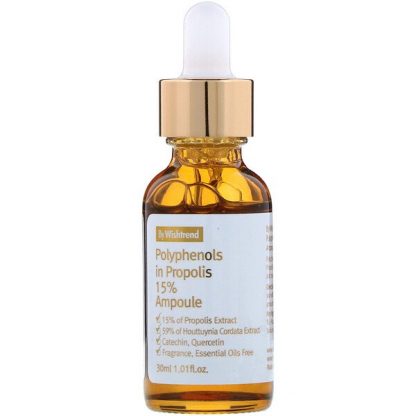 Wishtrend, Polyphenols in Propolis 15% Ampoule, 1.01 fl oz (30 ml)