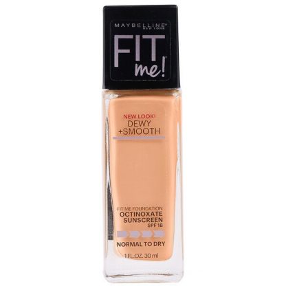 Maybelline, Fit Me, Dewy + Smooth Foundation, 240 Golden Beige, 1 fl oz (30 ml)