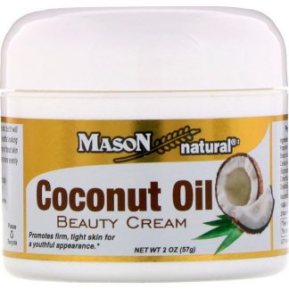 Mason Natural, Coconut Oil Beauty Cream, 2 oz (57 g)