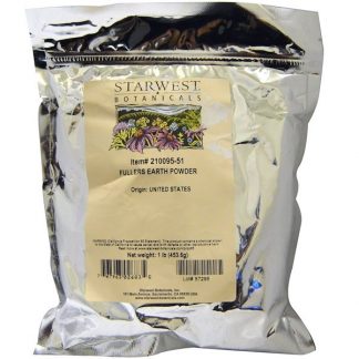 Starwest Botanicals, Fullers Earth Powder, 1 lb (453.6 g)