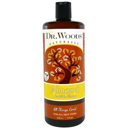 Dr. Woods, Almond Castile Soap, 32 fl oz (946 ml)