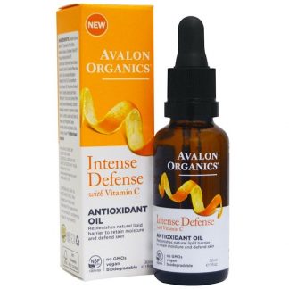 Avalon Organics, Intense Defense, With Vitamin C, Antioxidant Oil, 1 fl oz (30 ml)