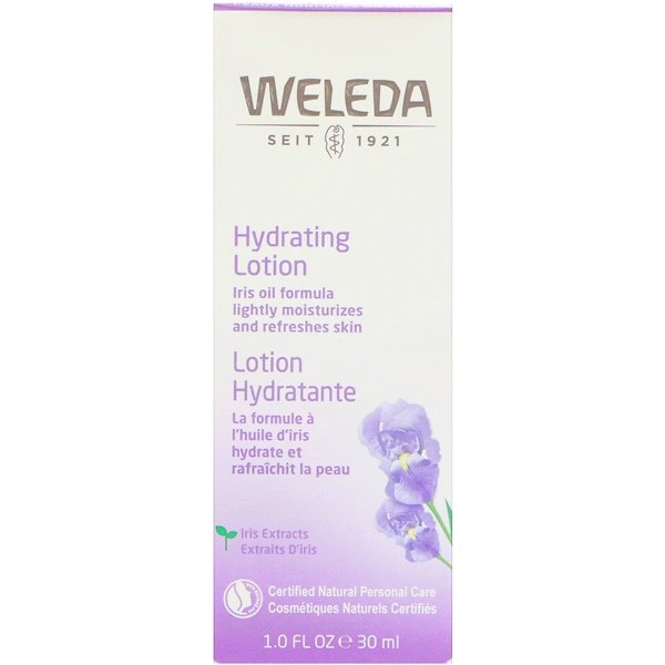 Weleda, Hydrating Facial Lotion, Iris, 1.0 fl oz (30 ml)
