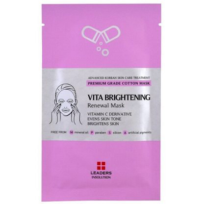 Leaders, Vita Brightening Renewal Mask, 1 Sheet, 25 ml