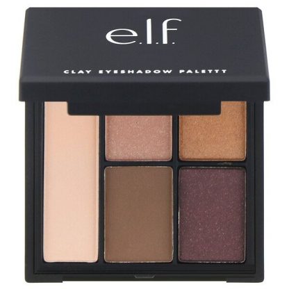 E.L.F., Clay Eyeshadow Palette, Saturday Sunsets, 0.26 oz (7.5 g )
