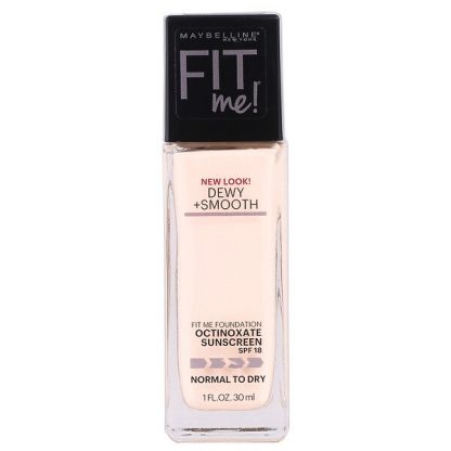 Maybelline, Fit Me, Dewy + Smooth Foundation, 102 Fair Porcelain, 1 fl oz (30 ml)