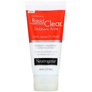 Neutrogena, Rapid Clear, Stubborn Acne, Daily Leave-On Mask, 2 oz (56 g)