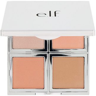 E.L.F., Beautifully Bare, Natural Glow Face Palette, Fresh & Flawless , 0.56 oz (16 g)