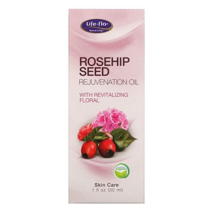 Life-flo, Rosehip Seed Rejuvenation Oil with Revitalizing Floral, 1 fl oz (30 ml)
