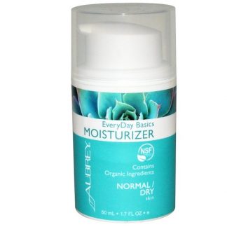 Aubrey Organics, EveryDay Basics Moisturizer, Normal/Dry Skin, 1.7 fl oz (50 ml)