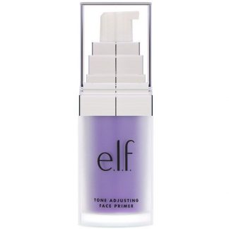 E.L.F., Tone Adjusting Face Primer, Brightening Lavender, 0.47 fl oz (14 ml)