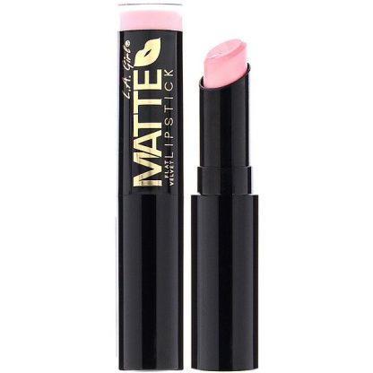 L.A. Girl, Matte Flat Velvet Lipstick, Carried Away, 0.10 oz (3 g)