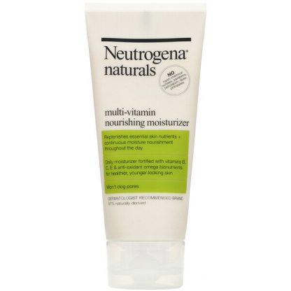 Neutrogena, Neutrogena, Naturals, Multi-Vitamin Nourishing Moisturizer, 3 fl oz (88 ml)