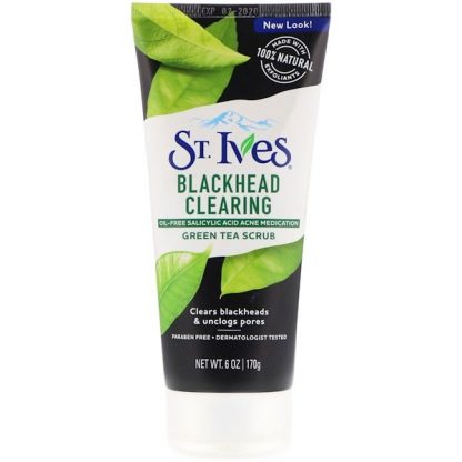 St. Ives, Green Tea Scrub, Blackhead Clearing, 6 oz (170 g)