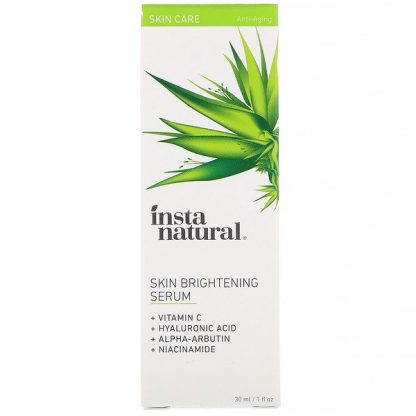 InstaNatural, Skin Brightening Serum, Anti-Aging, 1 fl oz (30 ml)