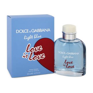 DOLCE AND GABBANA D&G LIGHT BLUE LOVE IS LOVE POUR HOMME EDT FOR MEN
