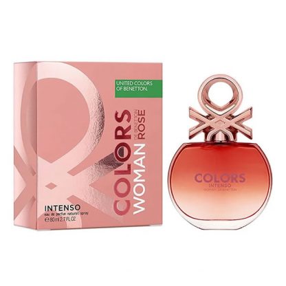 Benetton Colors De Benetton Woman Rose Intenso Edp For Women